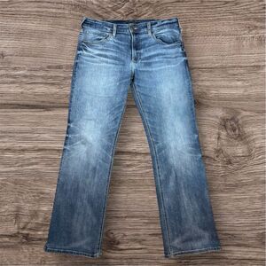 Silver Jeans Company Zac Western Glove Works Light Wash Jeans Men's Size W34/L32